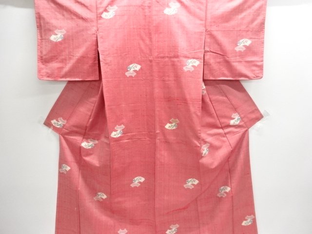 Japanese Kimono / Tsumugi Omeshi Silk